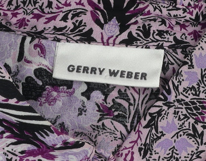 Womens UK Size 12 Gerry Weber Multicoloured Tunic Blouse