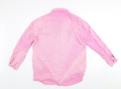 Womens UK Size 14 NEXT Pink Basic Jacket