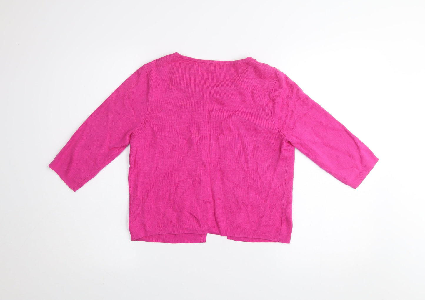 Womens UK Size S Savida Pink Cardigan Jumper