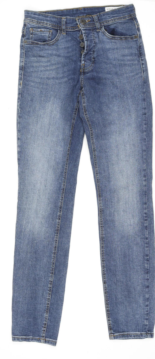 Denim Co. Women’s Blue Slim Straight Jeans Size 10 W28 L32