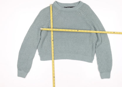 Womens UK Size S VERO MODA Green Pullover Jumper