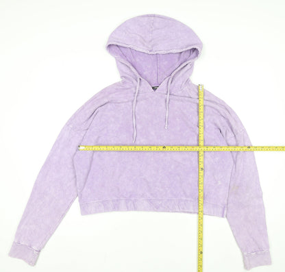 Womens UK Size L Pep&Co Purple Pullover Jumper