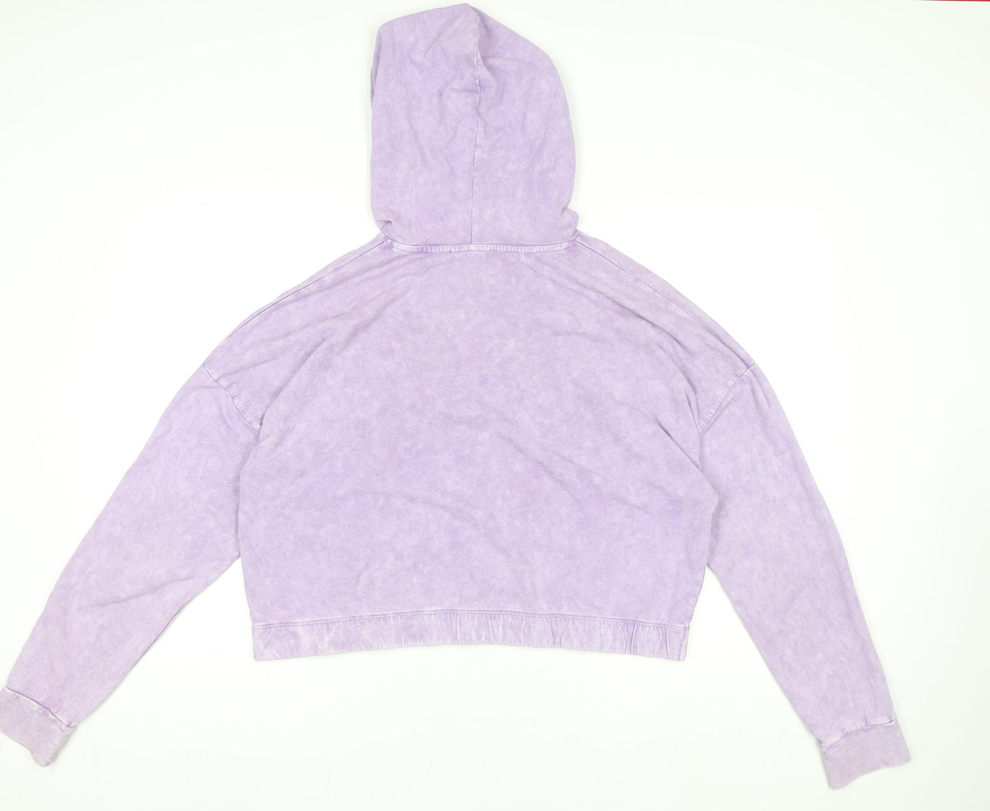 Womens UK Size L Pep&Co Purple Pullover Jumper