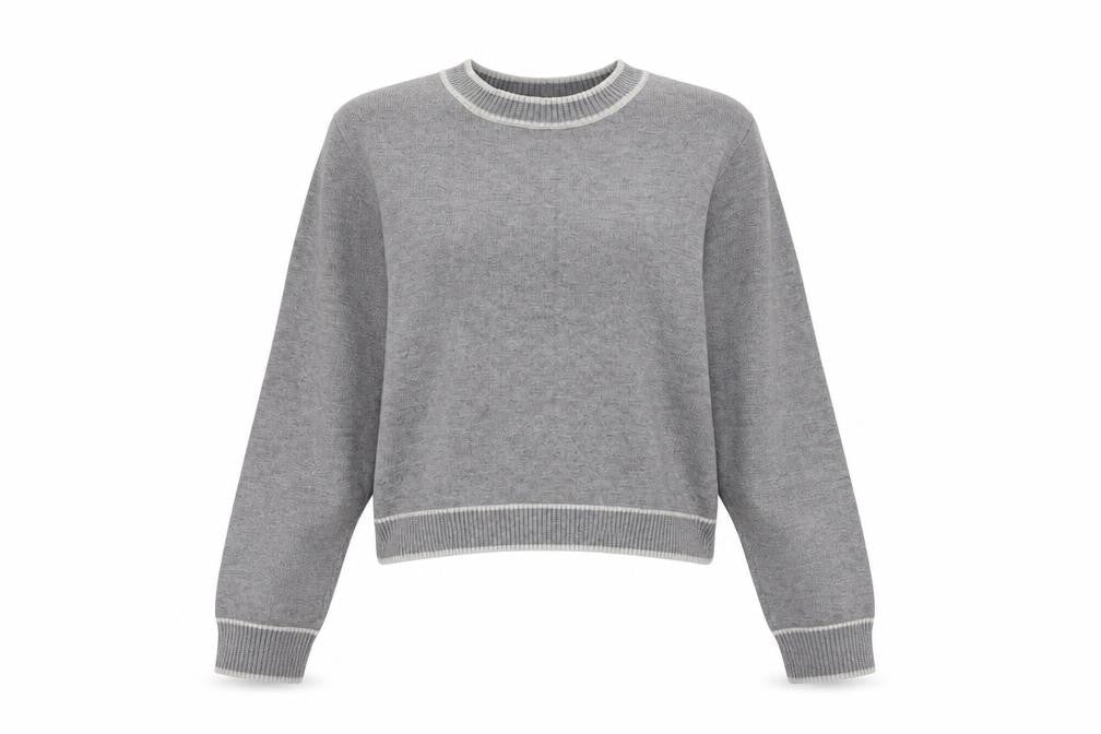 Womens UK Size S Theo & Spence Grey Pullover Jumper