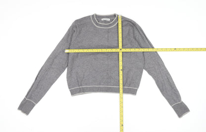 Womens UK Size S Theo & Spence Grey Pullover Jumper
