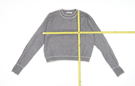 Womens UK Size S Theo & Spence Grey Pullover Jumper