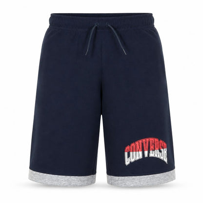Converse Boys Navy Sweat Shorts XL 13-15 Years Athletic Drawstring