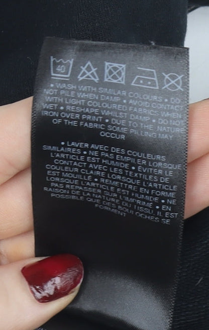 McKenzie Men's Black Athletic Shorts Size L Drawstring Waist