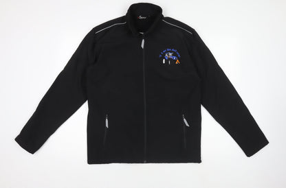 Mens UK Size M Kobra Black Soft Shell