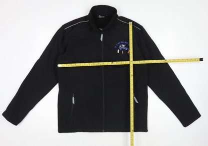 Mens UK Size M Kobra Black Soft Shell