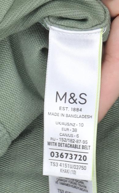 Womens UK Size 10 Marks and Spencer Shirt Dress