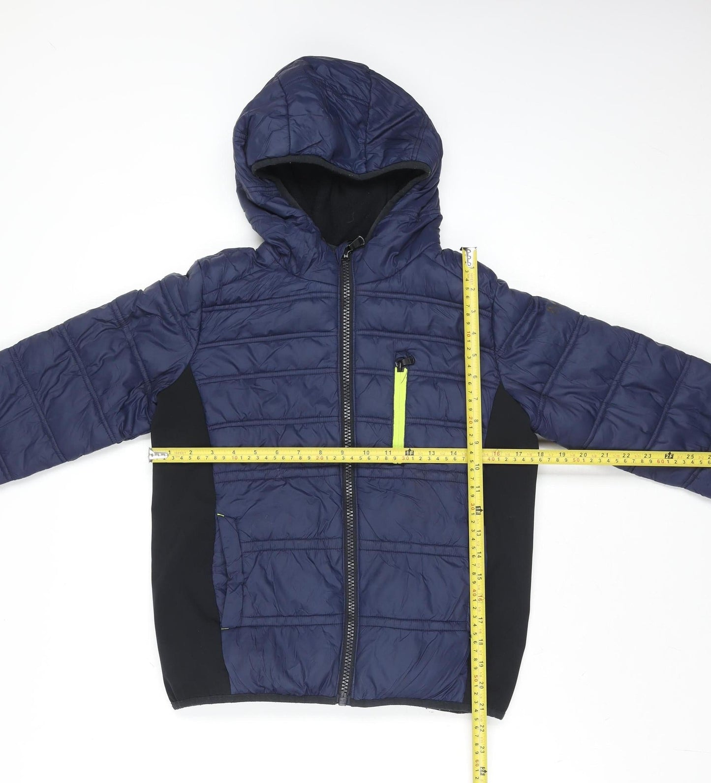 Boys UK Size 10 Years Michael Kors Blue Basic Jacket