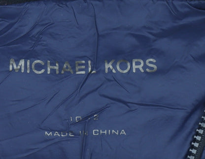 Boys UK Size 10 Years Michael Kors Blue Basic Jacket