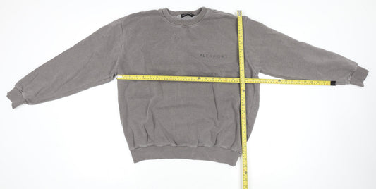 Womens UK Size M PRETTYLITTLETHING Grey Pullover Jumper
