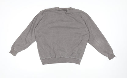 Womens UK Size M PRETTYLITTLETHING Grey Pullover Jumper
