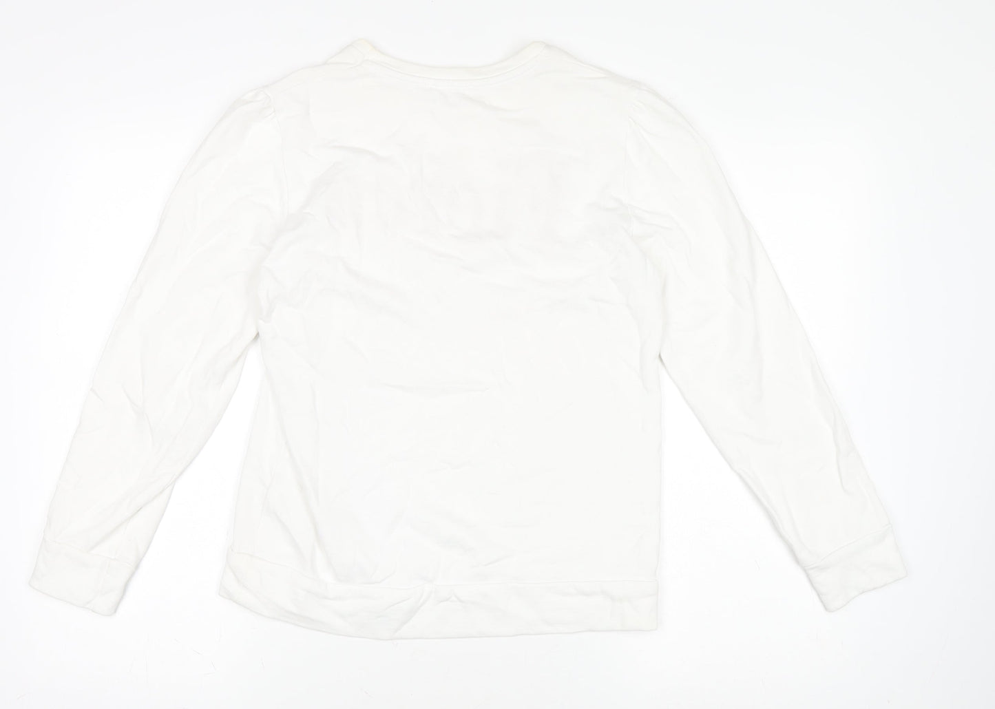 Womens UK Size XS Savida White Basic T-Shirt