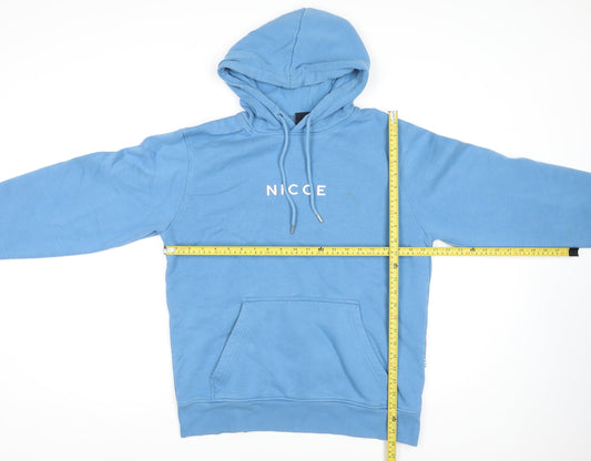 Womens UK Size M NICCE Blue Pullover Jumper
