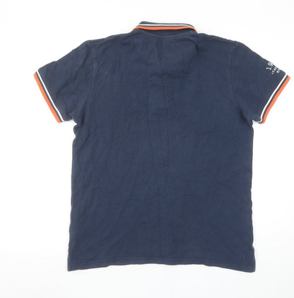 Mens UK Size L JACK & JONES 100% Cotton Polo Shirt