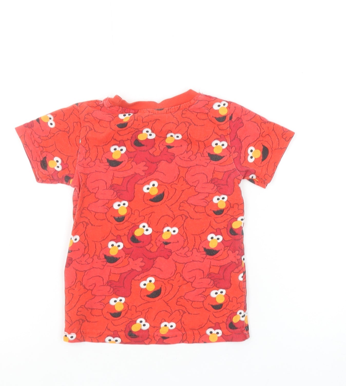 Next Unisex Baby Red Elmo Sesame Street Cotton T-Shirt 12-18 Months