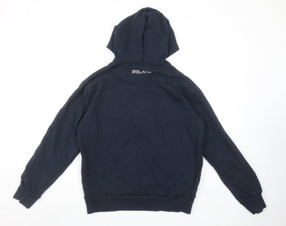Mens UK Size S Authentic Originals Ireland Blue Pullover Hoodie