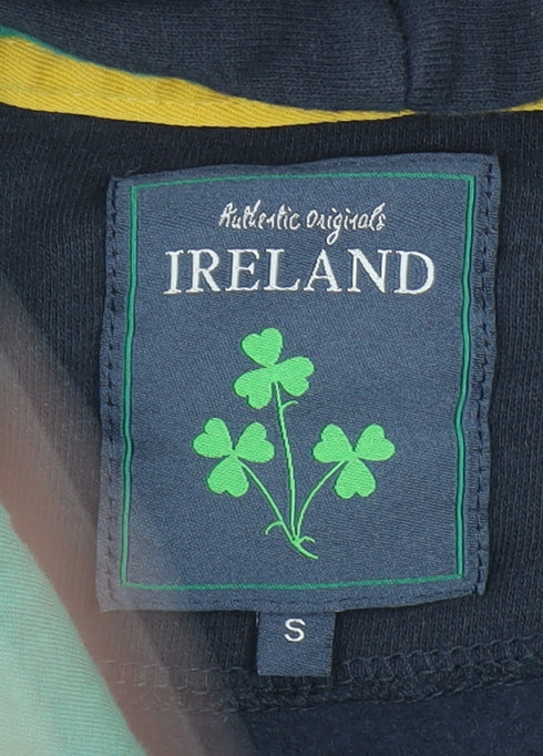 Mens UK Size S Authentic Originals Ireland Blue Pullover Hoodie