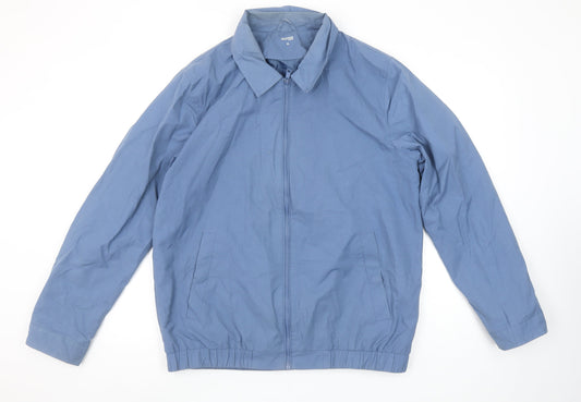 Mens UK Size XL Dunnes Stores Blue Basic Jacket