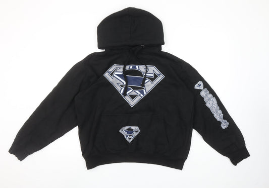 Womens UK Size M SAAD Collection Black Pullover Hoodie