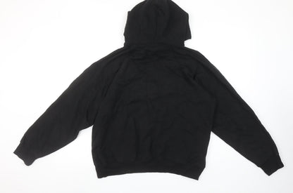 Womens UK Size M SAAD Collection Black Pullover Hoodie