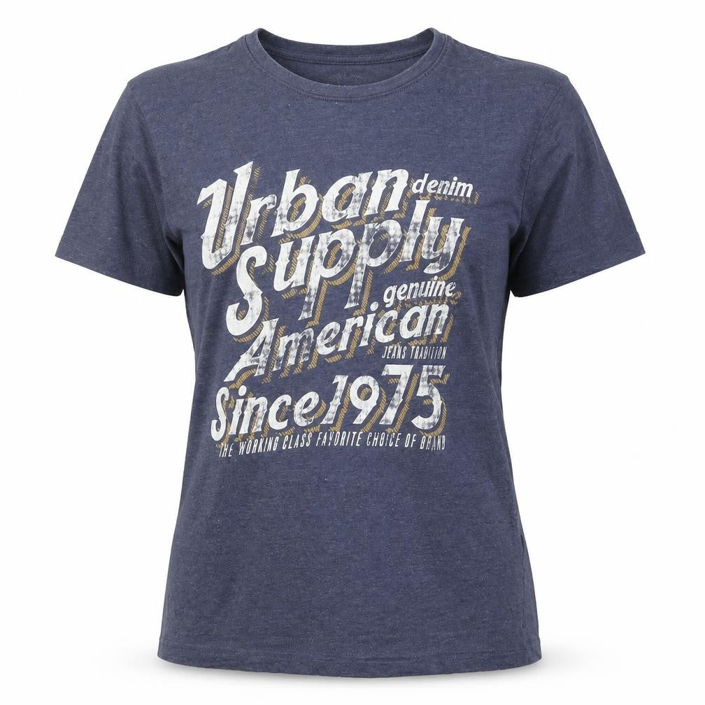 Unisex Adults UK Size M !Solid Blue Basic T-Shirt