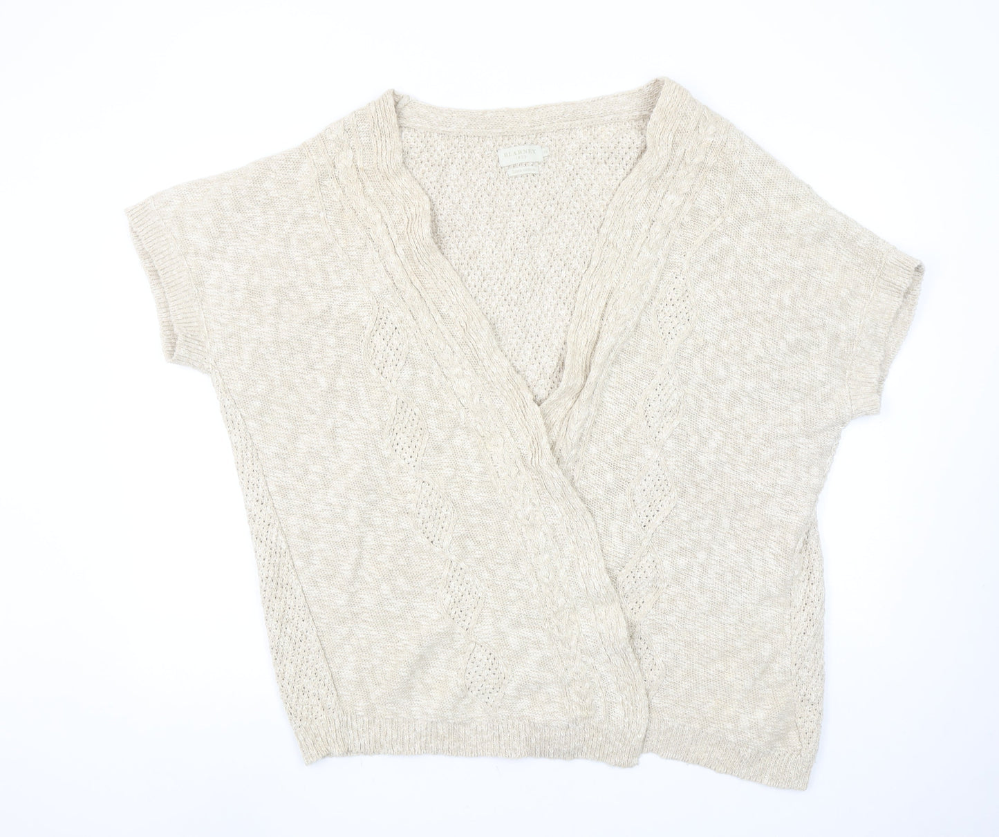 Womens UK Size 2XL Blarney Beige Cardigan Jumper