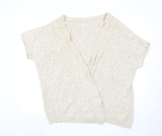 Womens UK Size 2XL Blarney Beige Cardigan Jumper