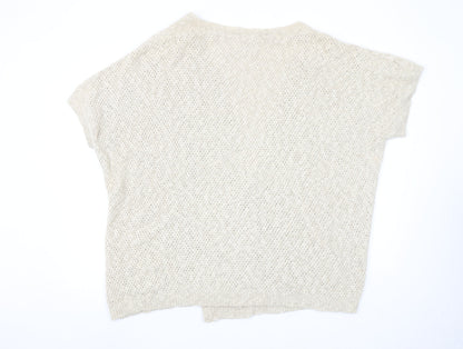 Womens UK Size 2XL Blarney Beige Cardigan Jumper