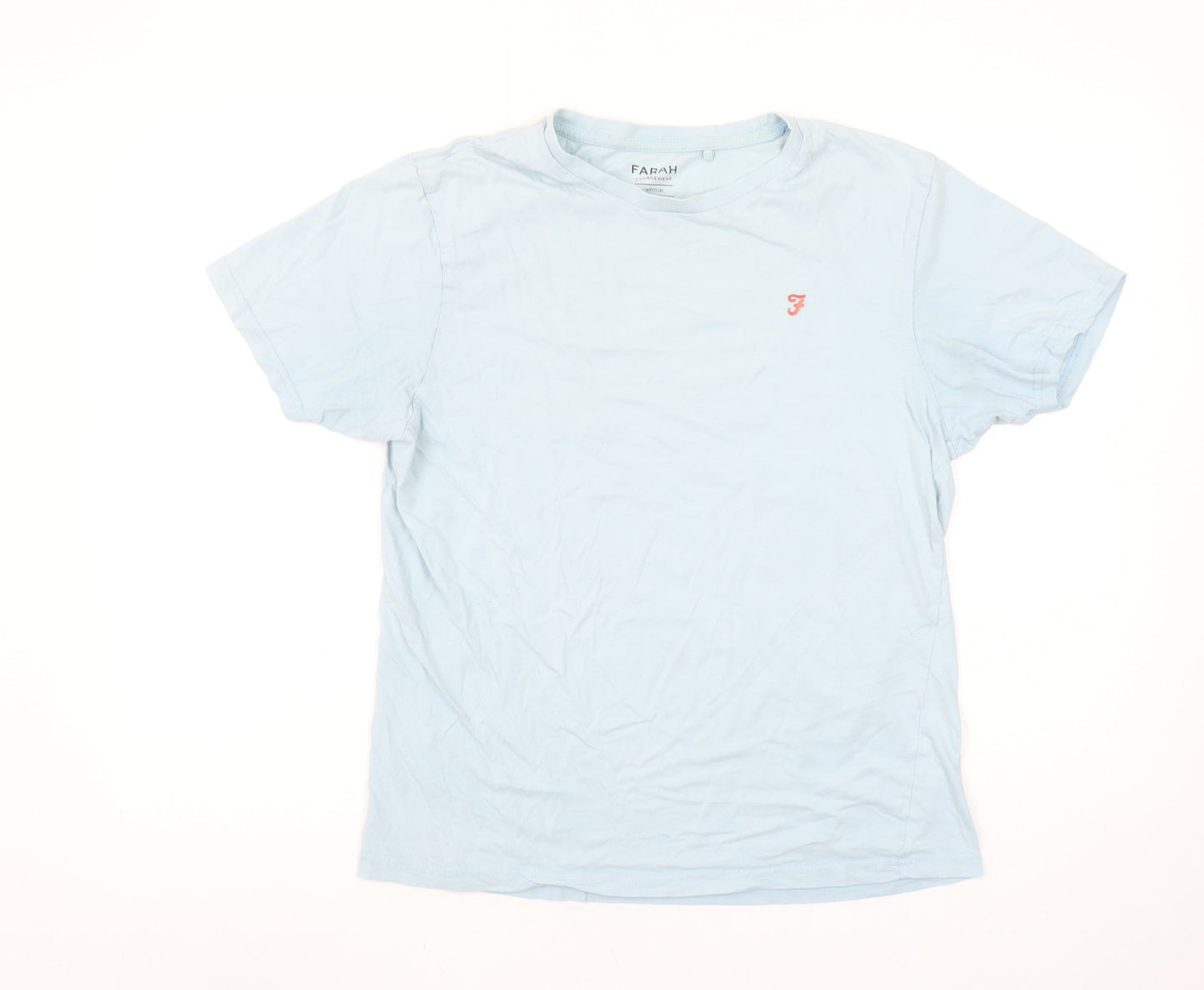 Mens UK Size M Farah Blue  T-Shirt
