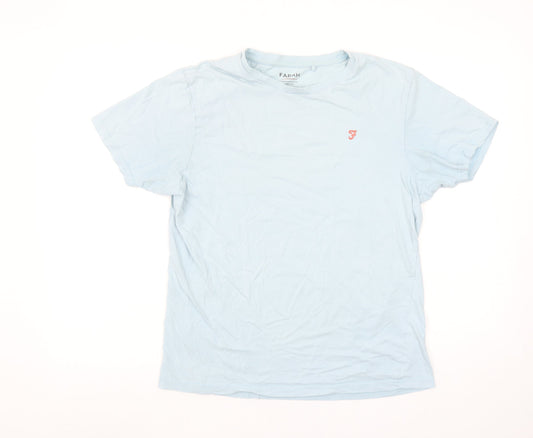 Mens UK Size M Farah Blue  T-Shirt