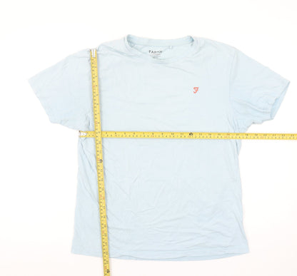 Mens UK Size M Farah Blue  T-Shirt
