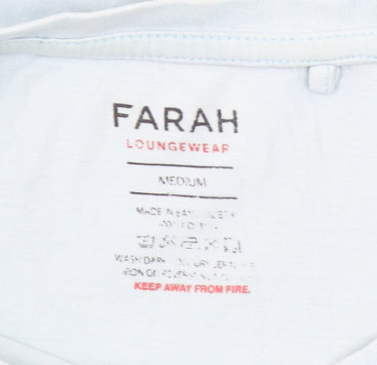 Mens UK Size M Farah Blue  T-Shirt