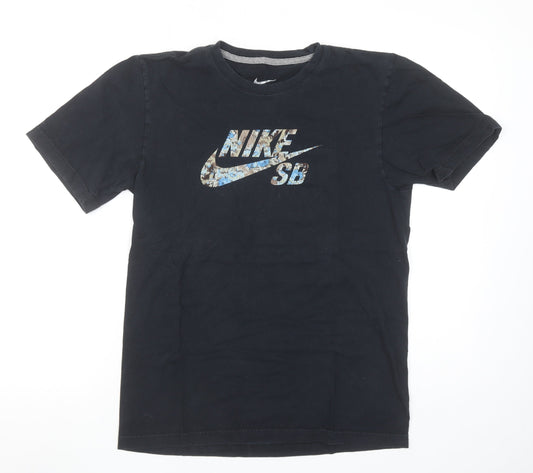Mens UK Size S Nike Black  T-Shirt