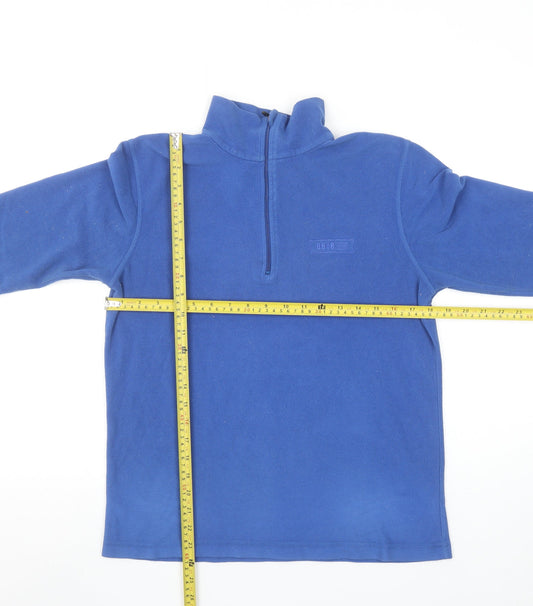 Womens UK Size M 8848 Blue Pullover Sweatshirt