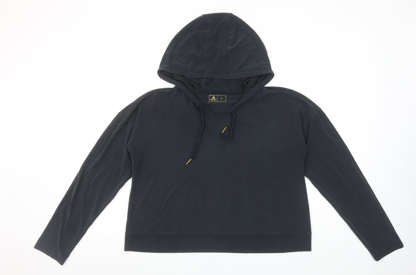 Womens UK Size 12 NEXT Black Pullover Hoodie