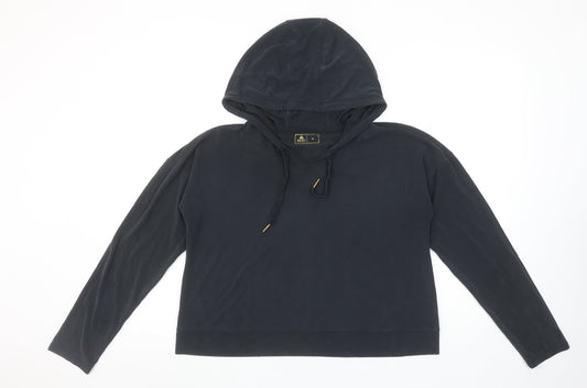 Womens UK Size 12 NEXT Black Pullover Hoodie