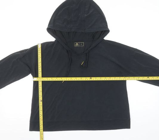 Womens UK Size 12 NEXT Black Pullover Hoodie