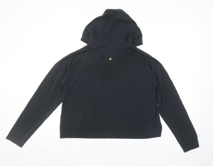 Womens UK Size 12 NEXT Black Pullover Hoodie