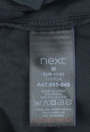 Womens UK Size 12 NEXT Black Pullover Hoodie
