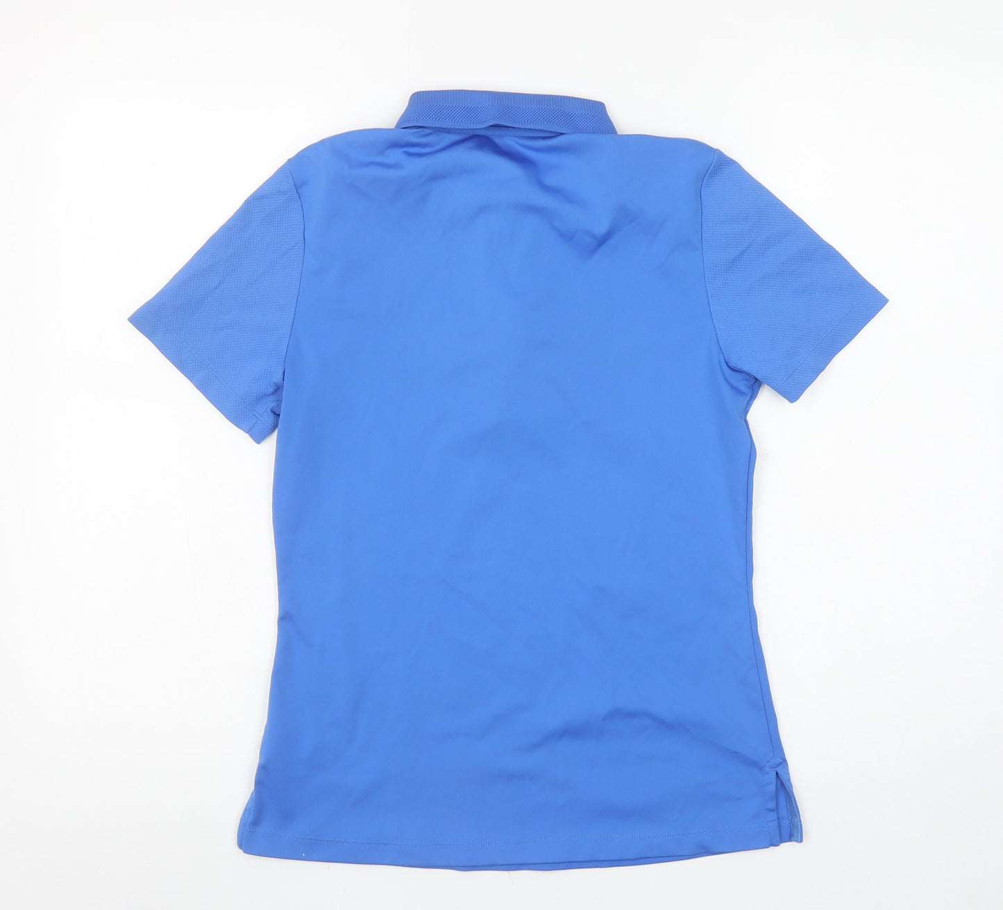 Womens UK Size S Calvin Klein Blue Basic Polo