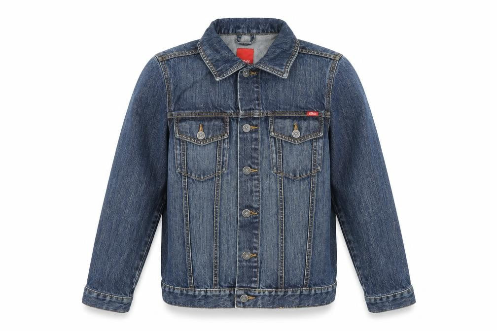 Boys UK Size 164 s.Oliver Blue Basic Jacket