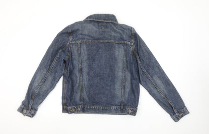 Boys UK Size 164 s.Oliver Blue Basic Jacket