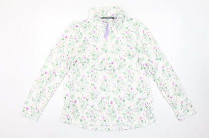 Womens UK Size S Jessica Graaf White Pullover Sweatshirt