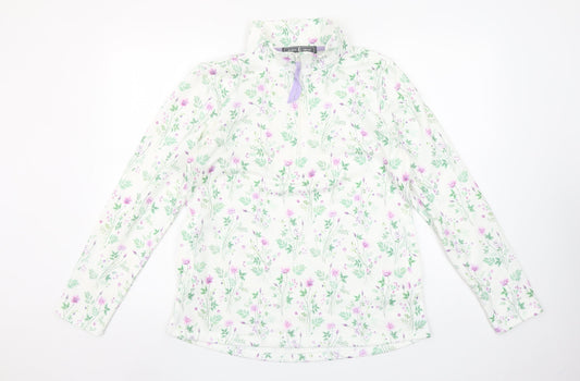 Womens UK Size S Jessica Graaf White Pullover Sweatshirt