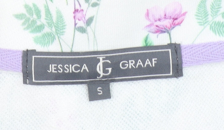 Womens UK Size S Jessica Graaf White Pullover Sweatshirt