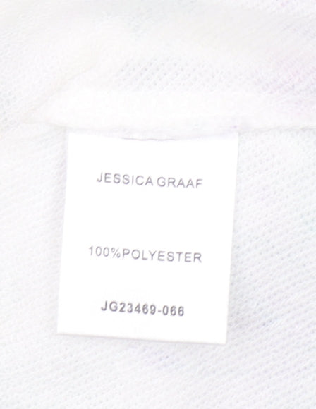 Womens UK Size S Jessica Graaf White Pullover Sweatshirt